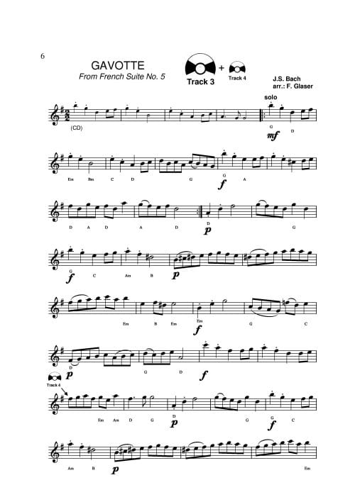 The World Of Bach - Partition - Flûte traversière