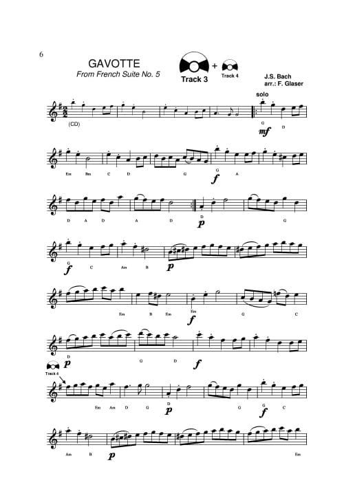 The World Of Bach - Partition - Flûte à bec