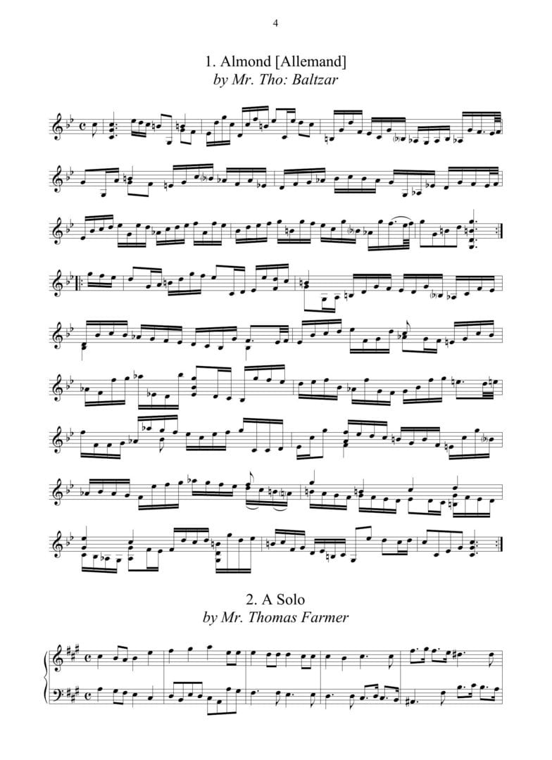 The second part of the division violin - Partition - Violon