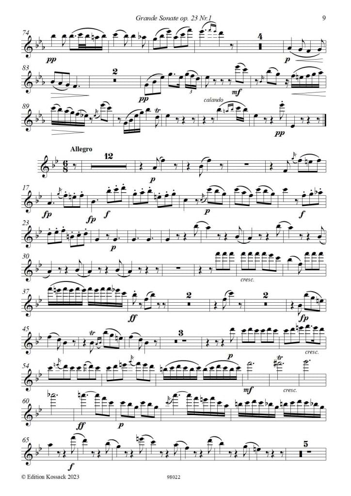 Trio opus 23 n° 1 - Conradin Kreutzer - Partition - Trios