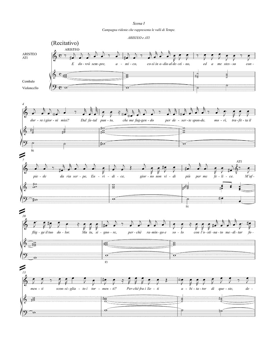 Le feste d'Appolo - GLUCK - Partition - Grand format
