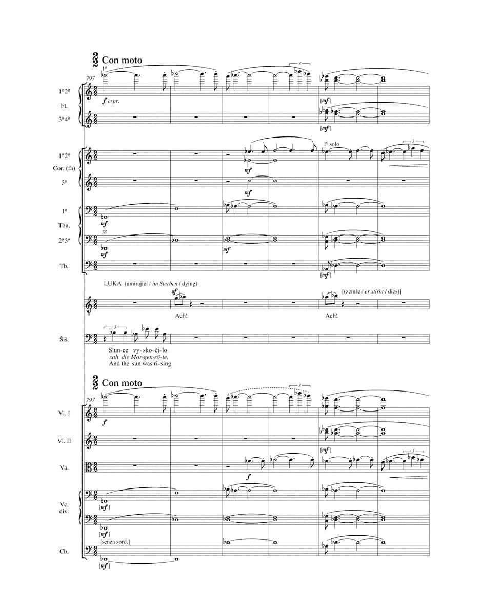 Aus einem Totenhaus - JANACEK - Partition - Grand format