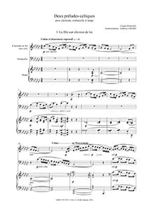 Deux Préludes Celtiques - DEBUSSY - Partition - Trios