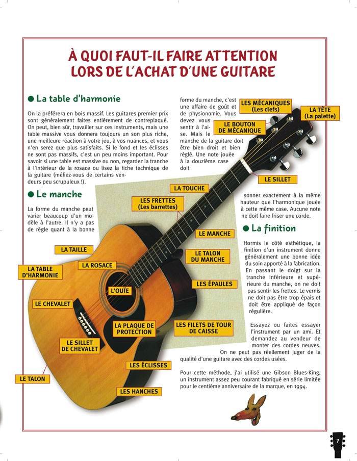 Débutant guitare acoustique - Jean-Jacques Rébillard - Partition