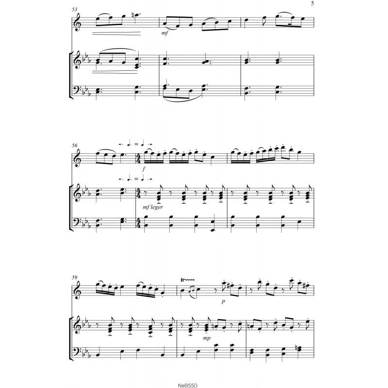 Souvenir de Charcigny - Emile Günter - Partition - Saxophone
