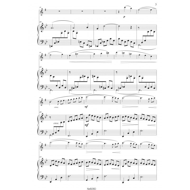 Air et Danse - Victor Herbiet - Partition - Saxophone