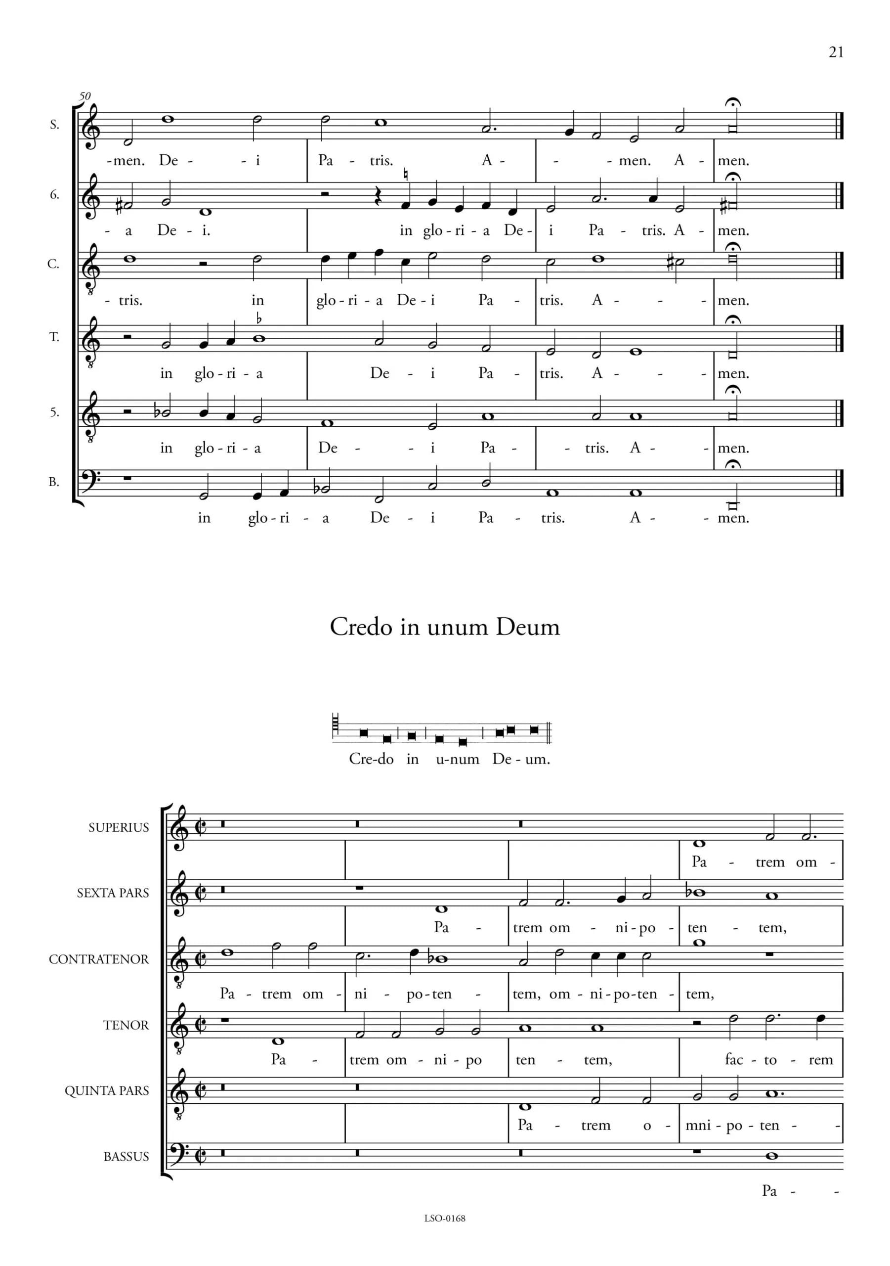 Missa Dessus le marché d’Arras - Jean de Bournonville - Partition