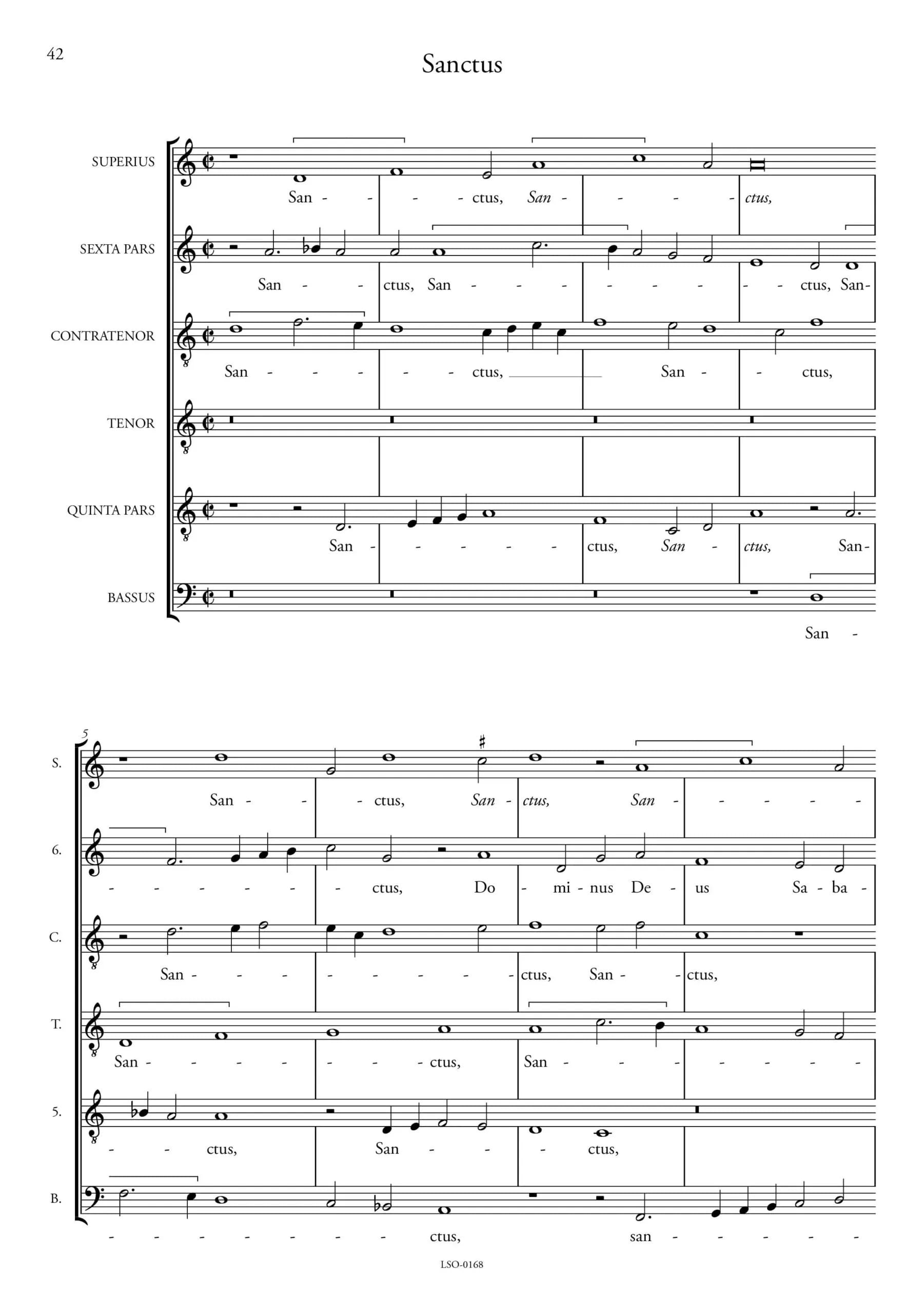 Missa Dessus le marché d’Arras - Jean de Bournonville - Partition