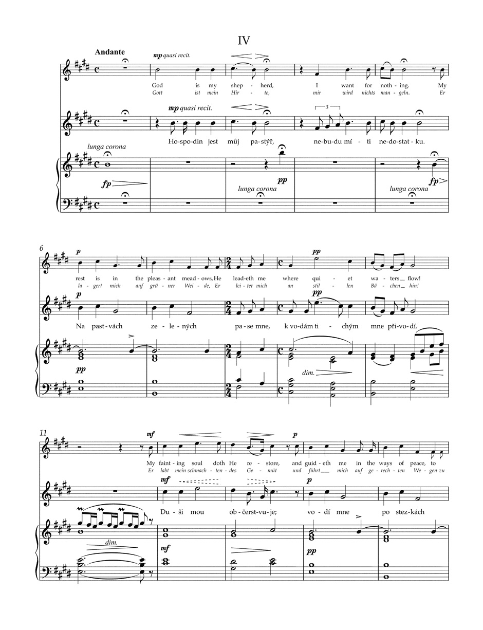 Biblische Lieder Opus 99. Voix Haute - DVORAK - Partition - Mélodies