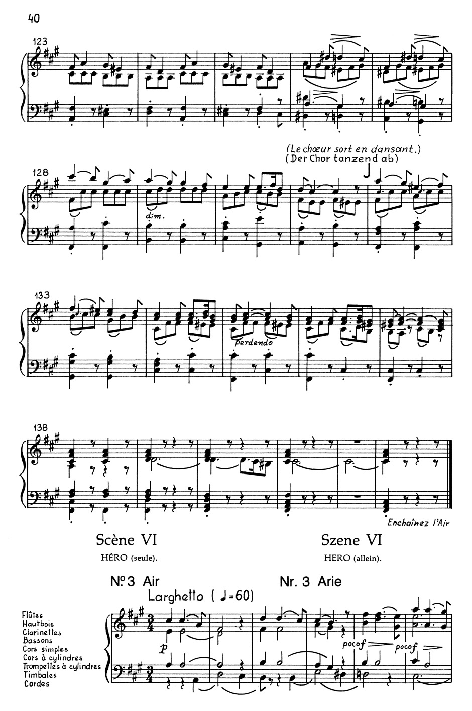 Béatrice et Bénédict - BERLIOZ - Partition - Opéras