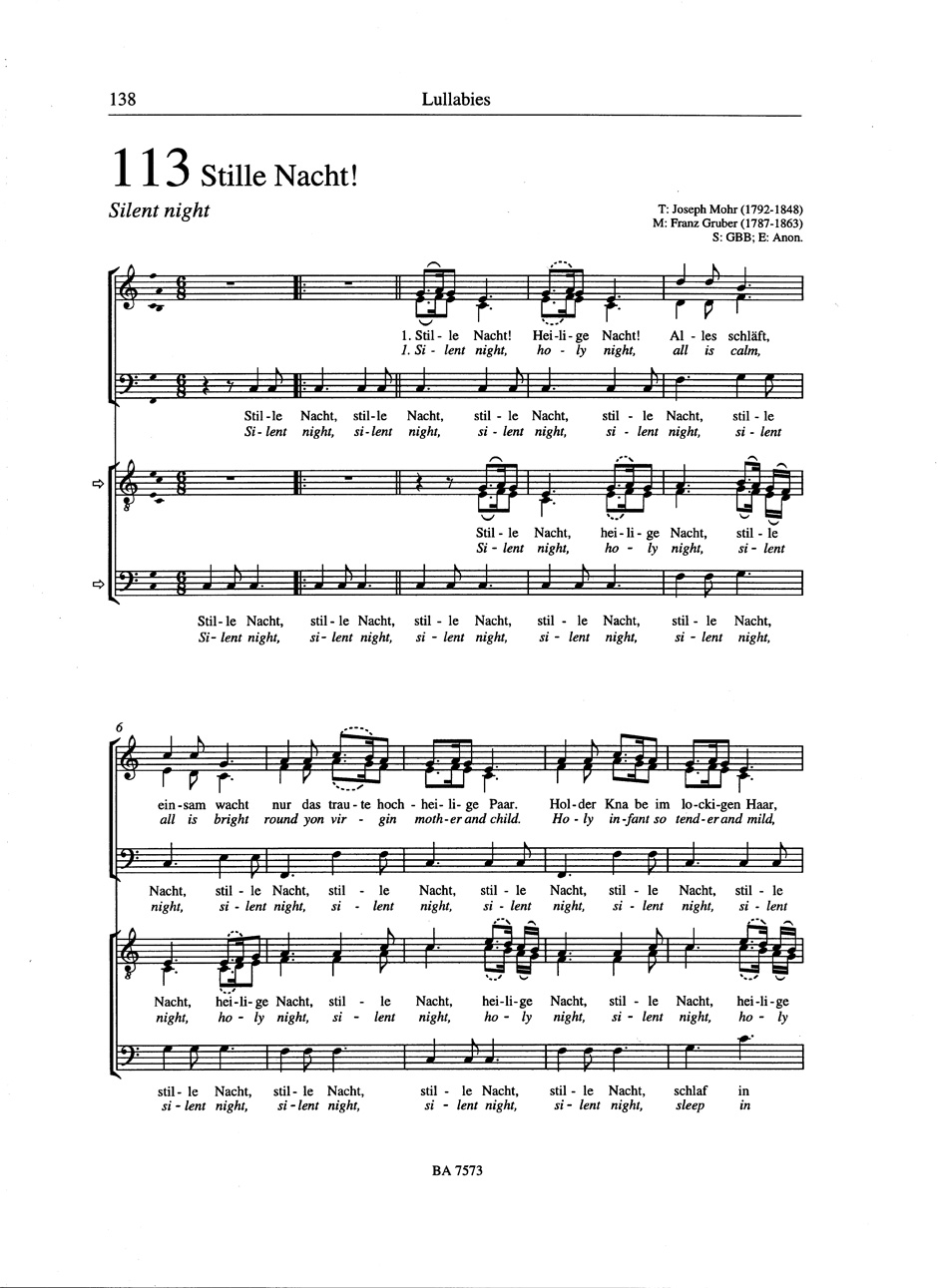 Christmas a cappella - Partition - Chœur
