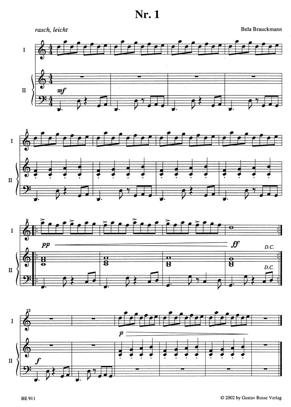 Piano People - Brauckman - Partition