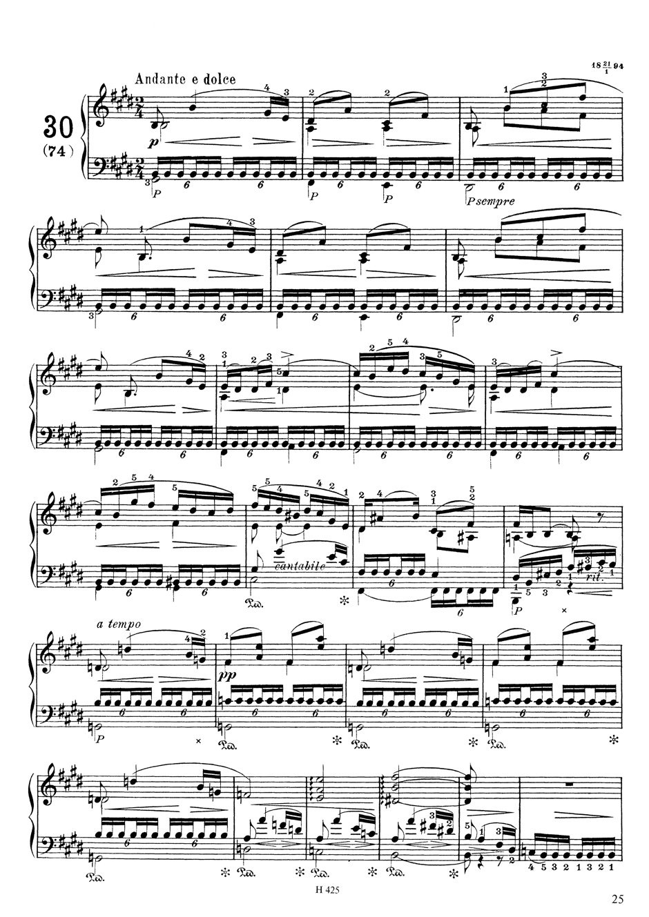 Moods, Impressions... Op. 41 Volume 1-2 - Zdenek Fibich - Partition