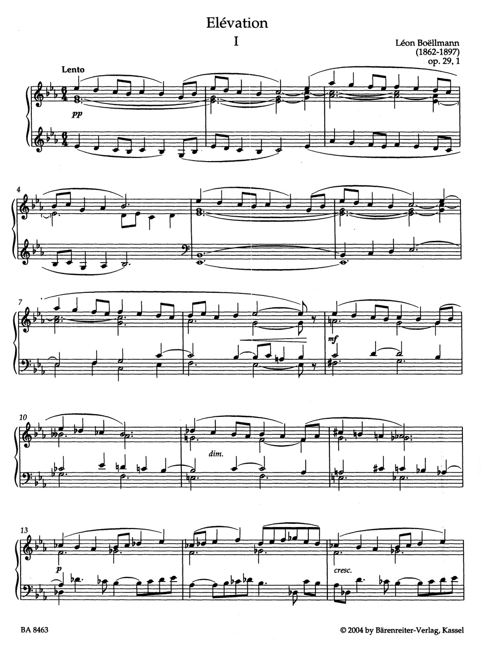 Oeuvre d'Orgue Volume 3-2 - Léon Boëllmann - Partition - Orgue