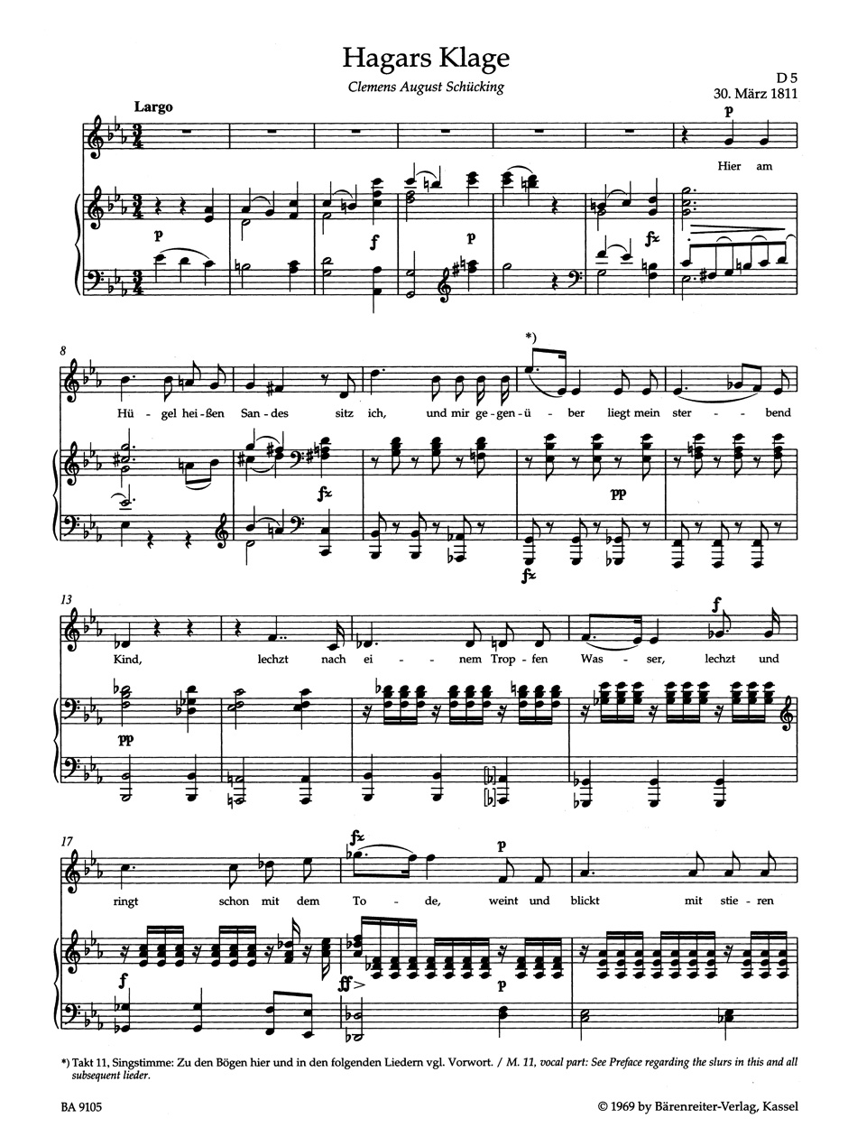 Lieder Volume 5. Voix Haute - SCHUBERT - Partition - Mélodies