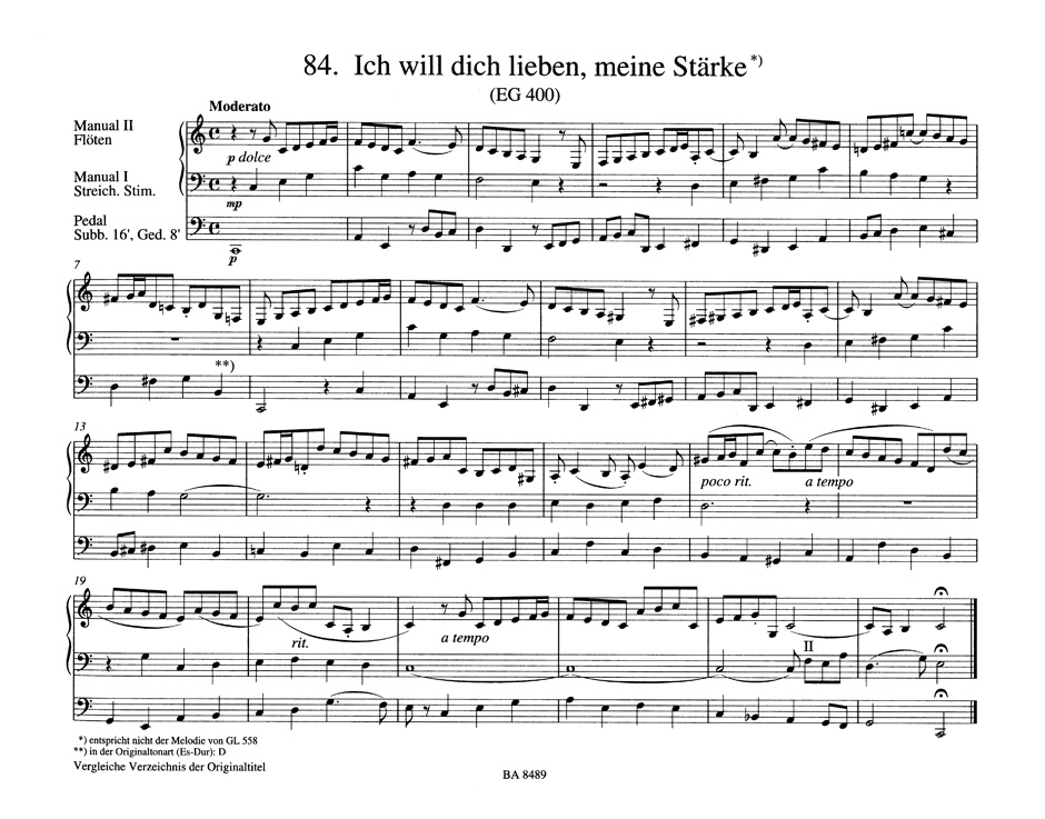 Choralvorspiele Op. 34 Volume 2 - Carl Piutti - Partition - Orgue
