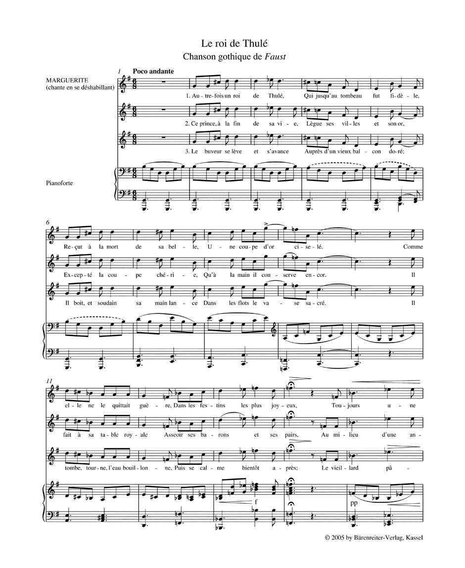 Mélodies Volume 1. Voix Haute - BERLIOZ - Partition - Mélodies