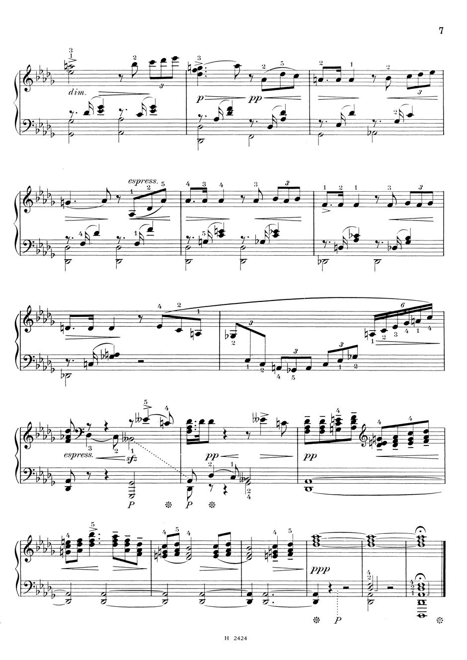Pisen Lasky Op. 7-1 - Josef Suk - Partition - Piano