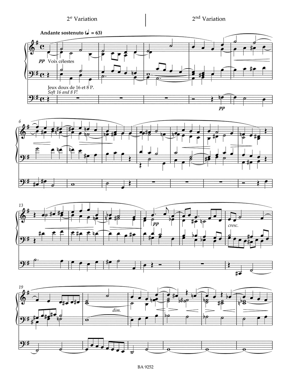 Oeuvres Choisies pour Orgue Volume 5 - Alexandre Guilmant - Partition