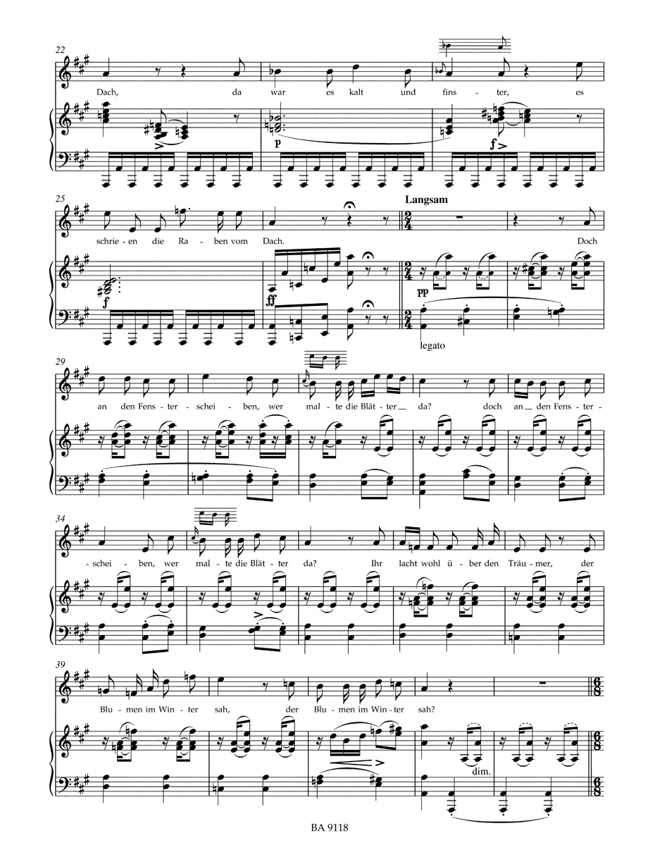 Winterreise Opus 89 D 911. Voix Haute - SCHUBERT - Partition