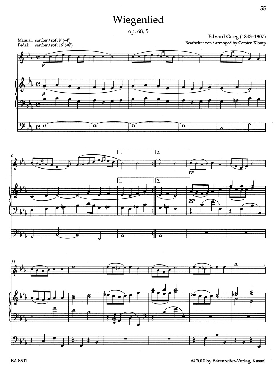 Organ Plus One - Noël - Carsten Klomp - Partition - Orgue