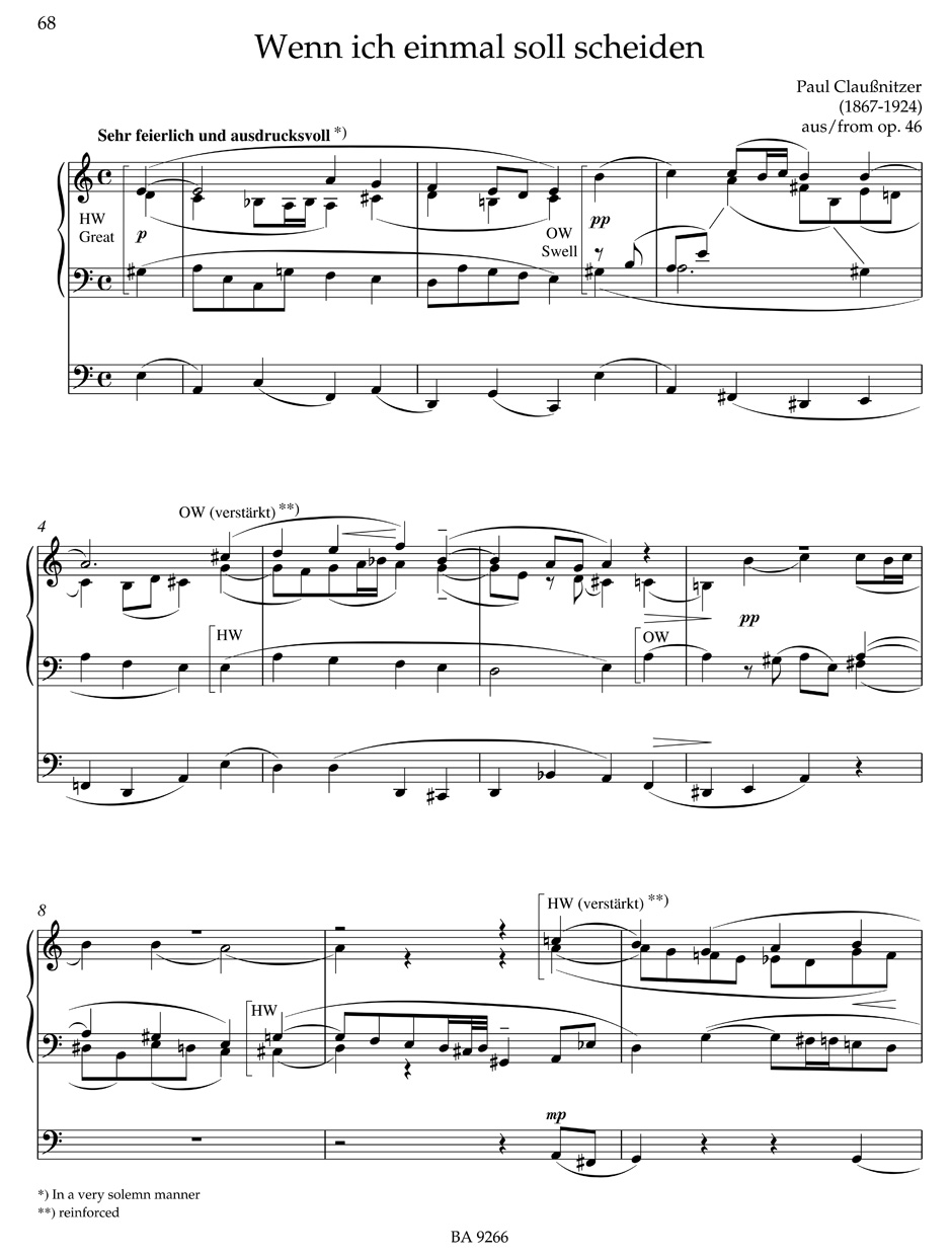 Orgelmusik Zum Ende des Kirchenjahres - Partition - Orgue