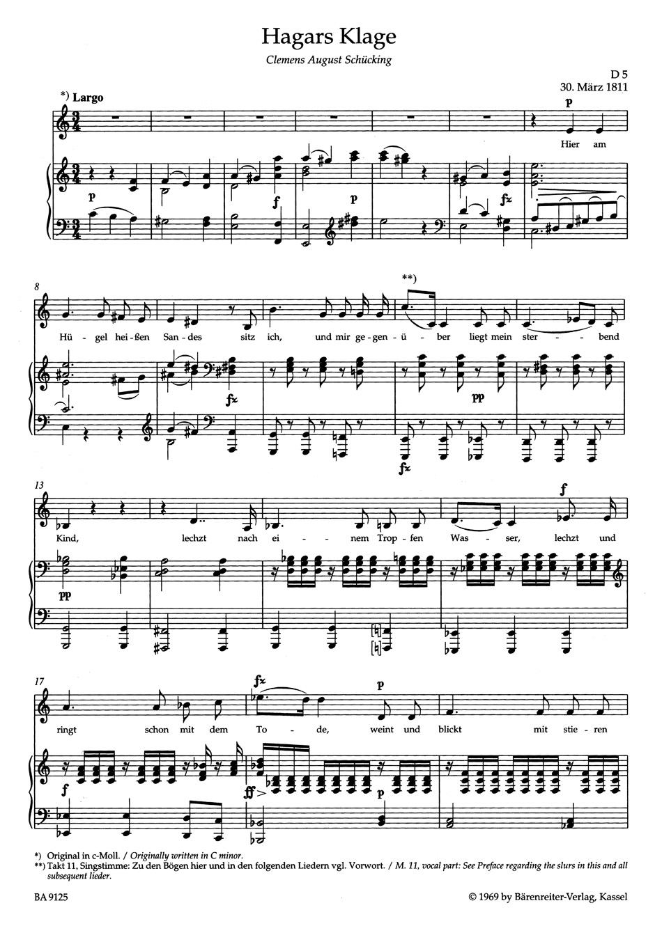 Lieder Volume 5 Voix Moyenne - SCHUBERT - Partition - Mélodies