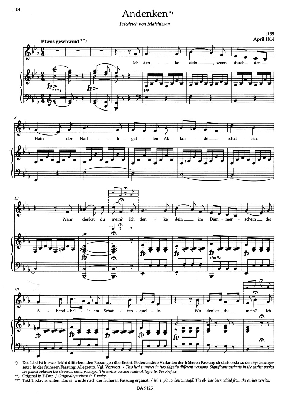 Lieder Volume 5 Voix Moyenne - SCHUBERT - Partition - Mélodies