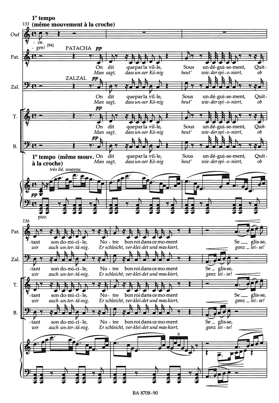 L'Etoile - CHABRIER - Partition - Opéras
