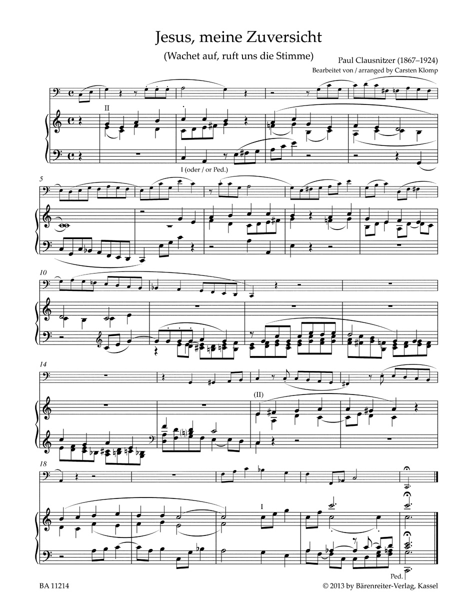 Organ plus one - Carsten Klomp - Partition - Orgue