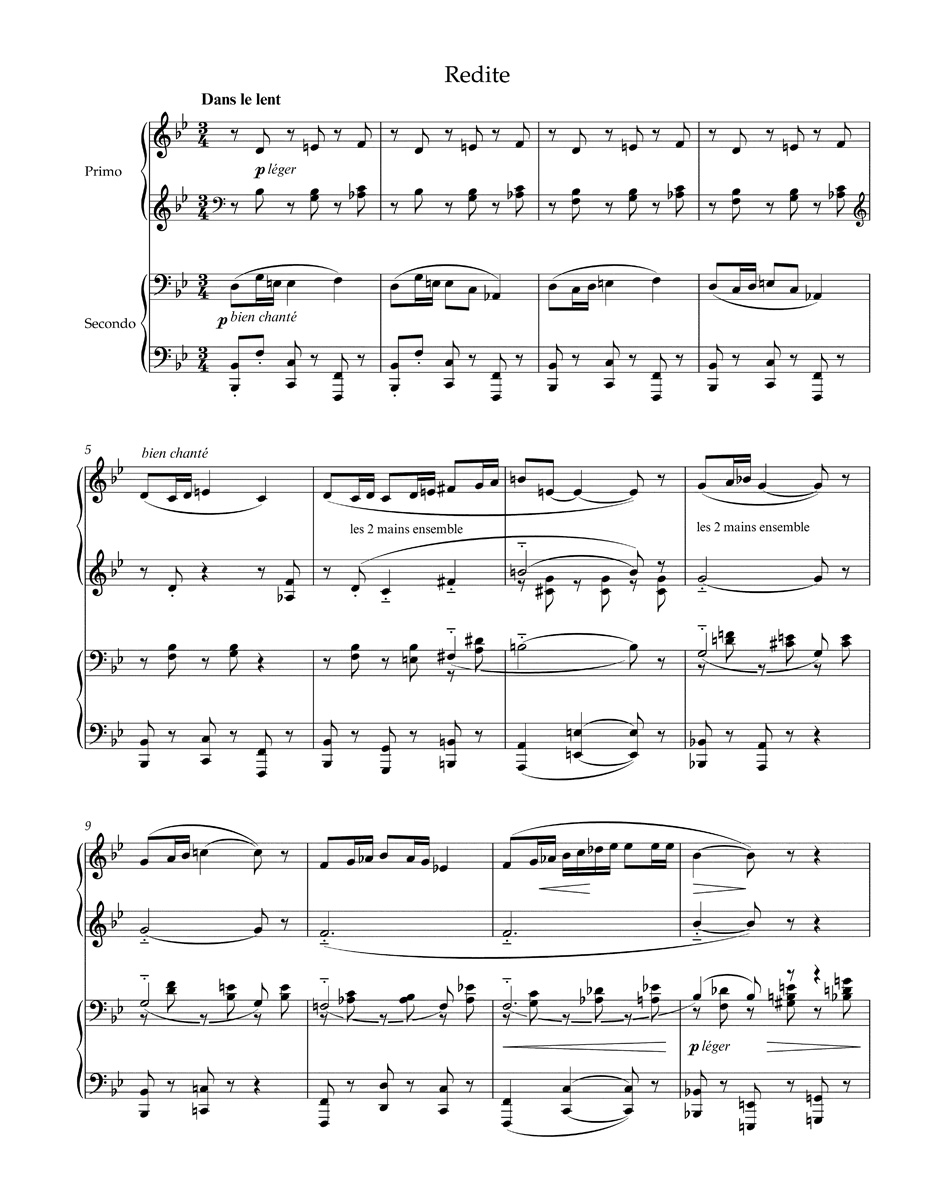 3 Morceaux en forme de poire - SATIE - Partition - Piano