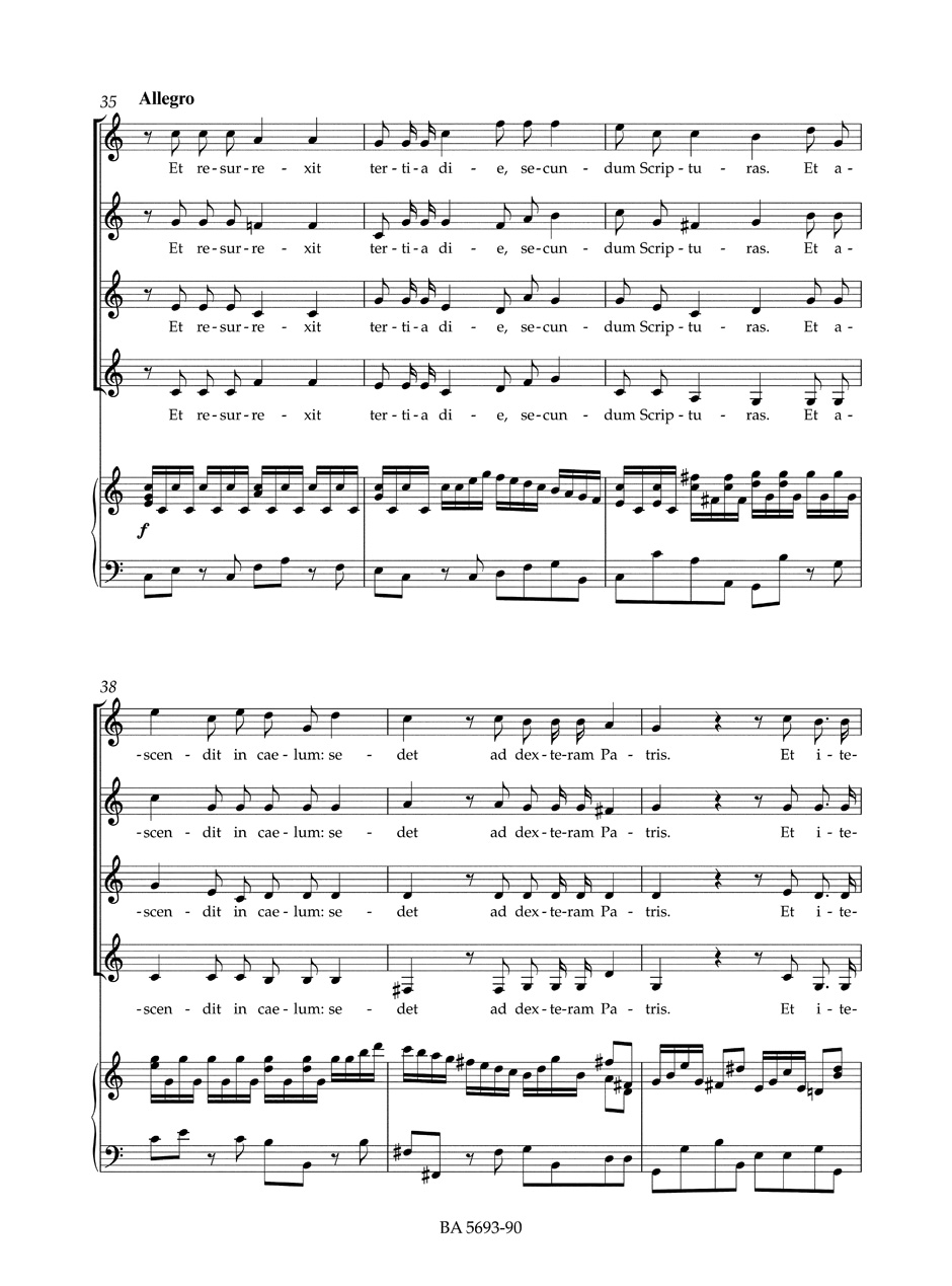 Missa Brevis in C. Kv 220 196b - MOZART - Partition - Chœur