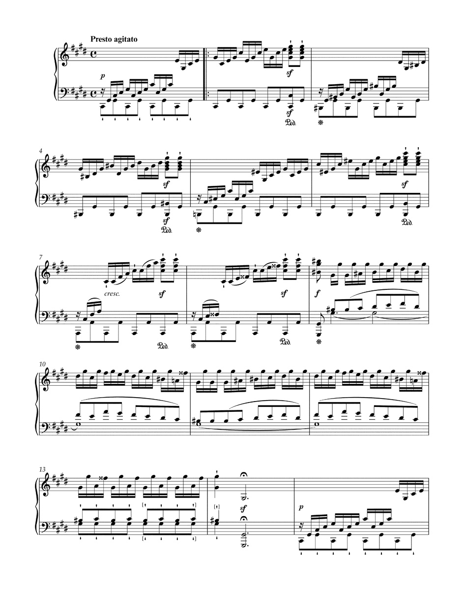 Sonates Pour Piano n° 13 et 14 Opus 27 - BEETHOVEN - Partition - Piano