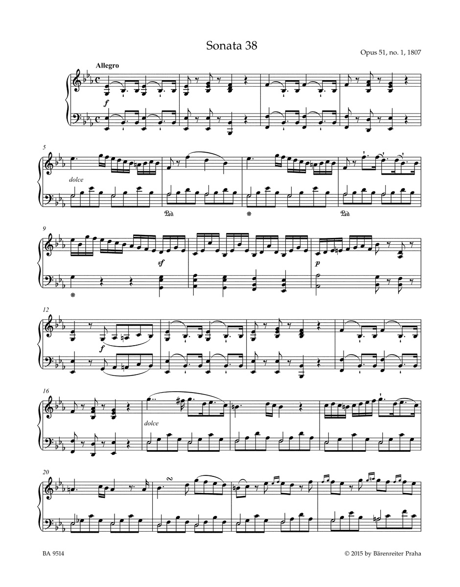 Sonates pour clavier. Volume 4 - Leopold Antonin Kozeluch - Partition