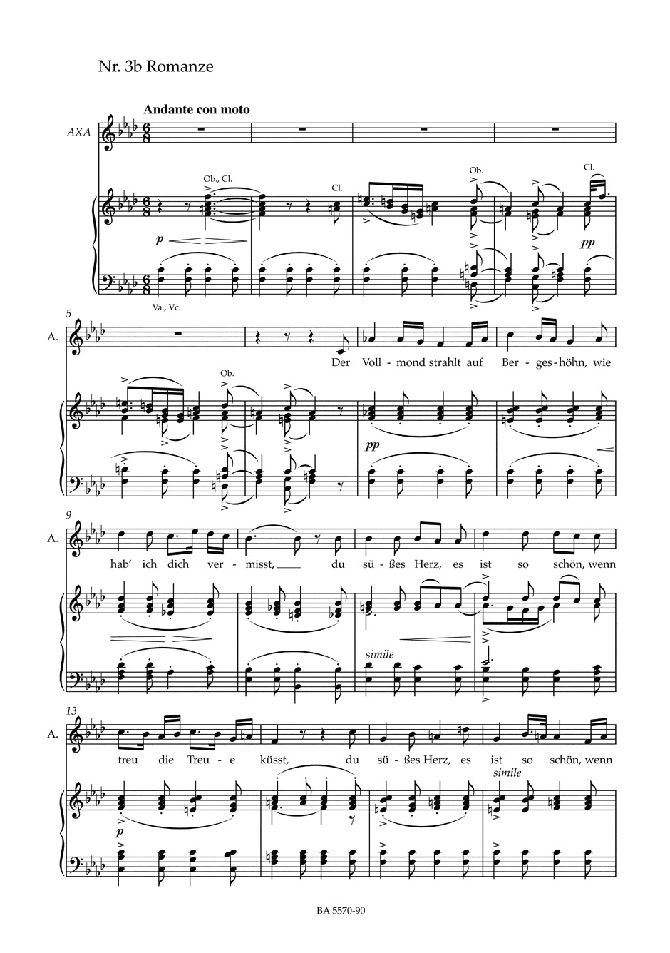 Rosamunde D 797 - SCHUBERT - Partition - Opéras