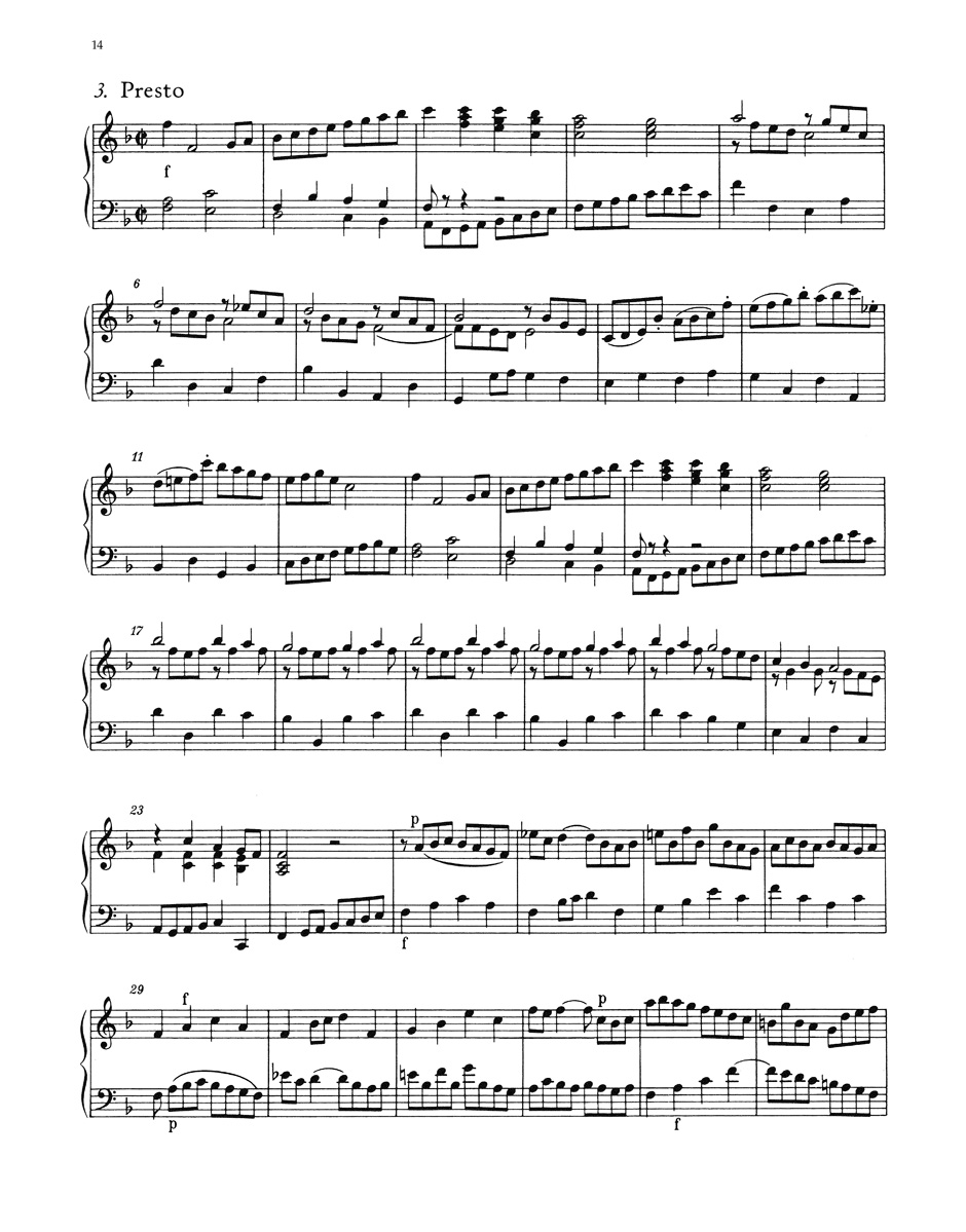 Italienisches Konzert. BWV 971 - BACH - Partition - Piano