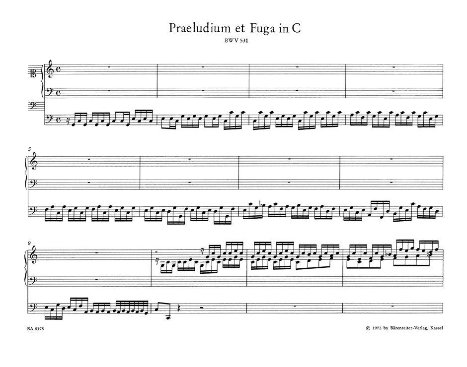 Orgelwerke. Band 5. Urtext Der Neuen Bach-Ausgabe. - BACH - Partition