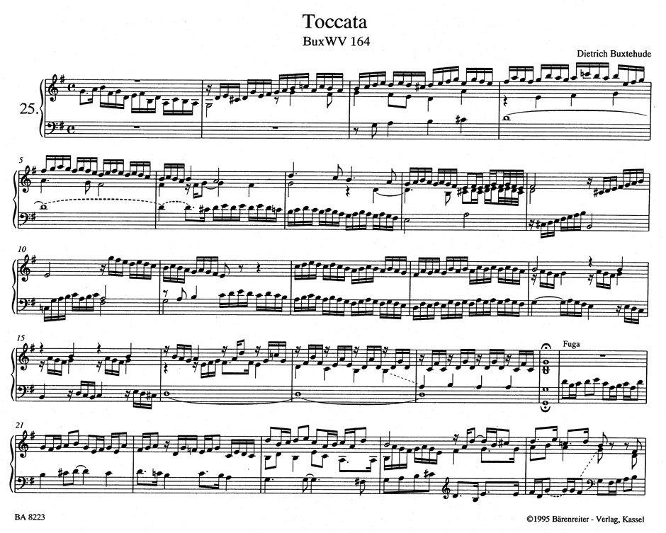L'œuvre d'orgue intégrale en 5 volumes - BUXTEHUDE - Partition