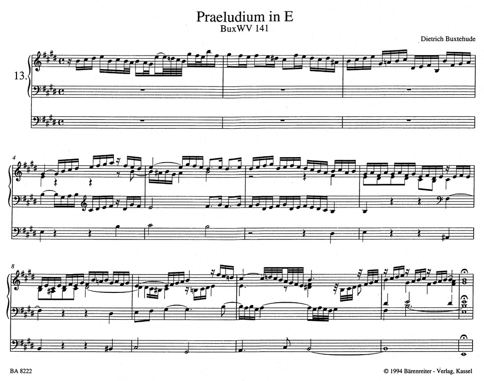 L'œuvre d'orgue, Volume 2 - BUXTEHUDE - Partition - Orgue