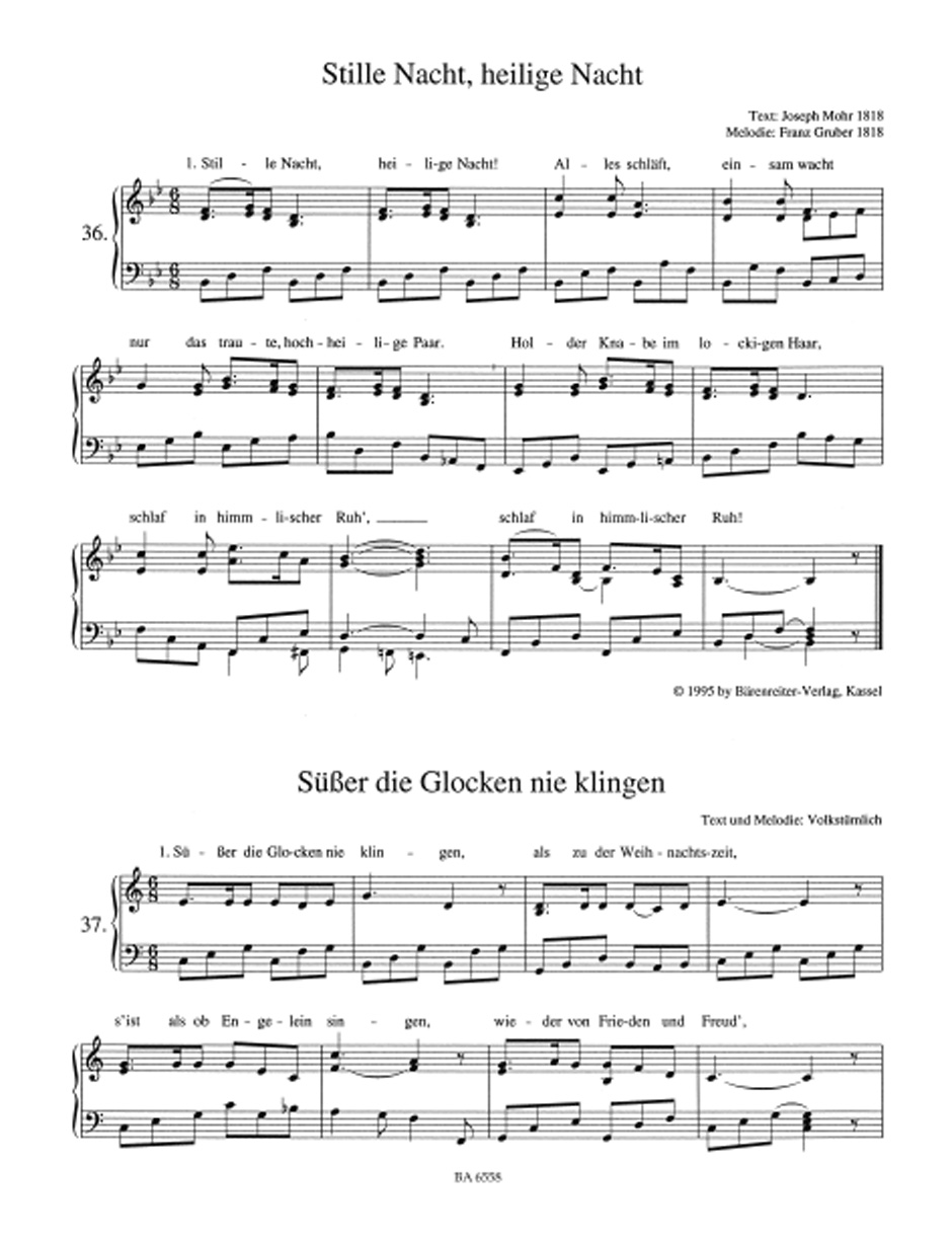 Bärenreiter Weihnachtsalbum - Partition - Piano