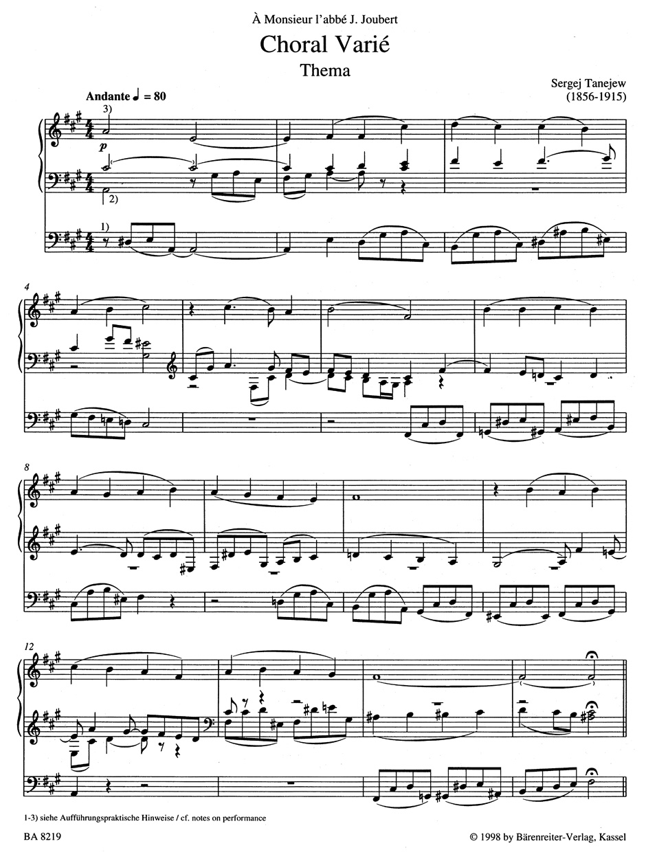 Musique D'orgue Russe Volume 3 - Partition - Orgue