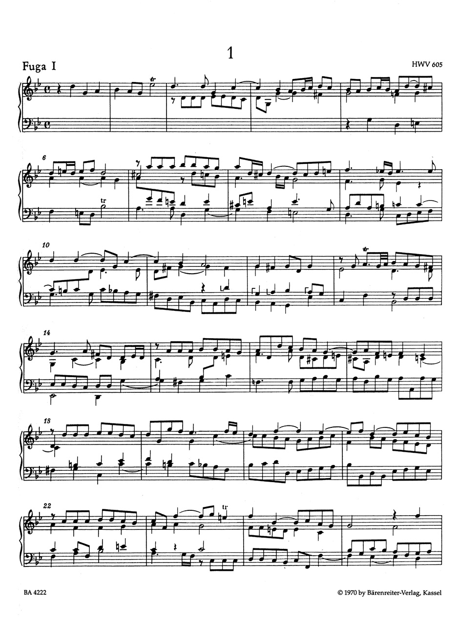 Oeuvre pour piano Volume 3. - HAENDEL - Partition - Piano