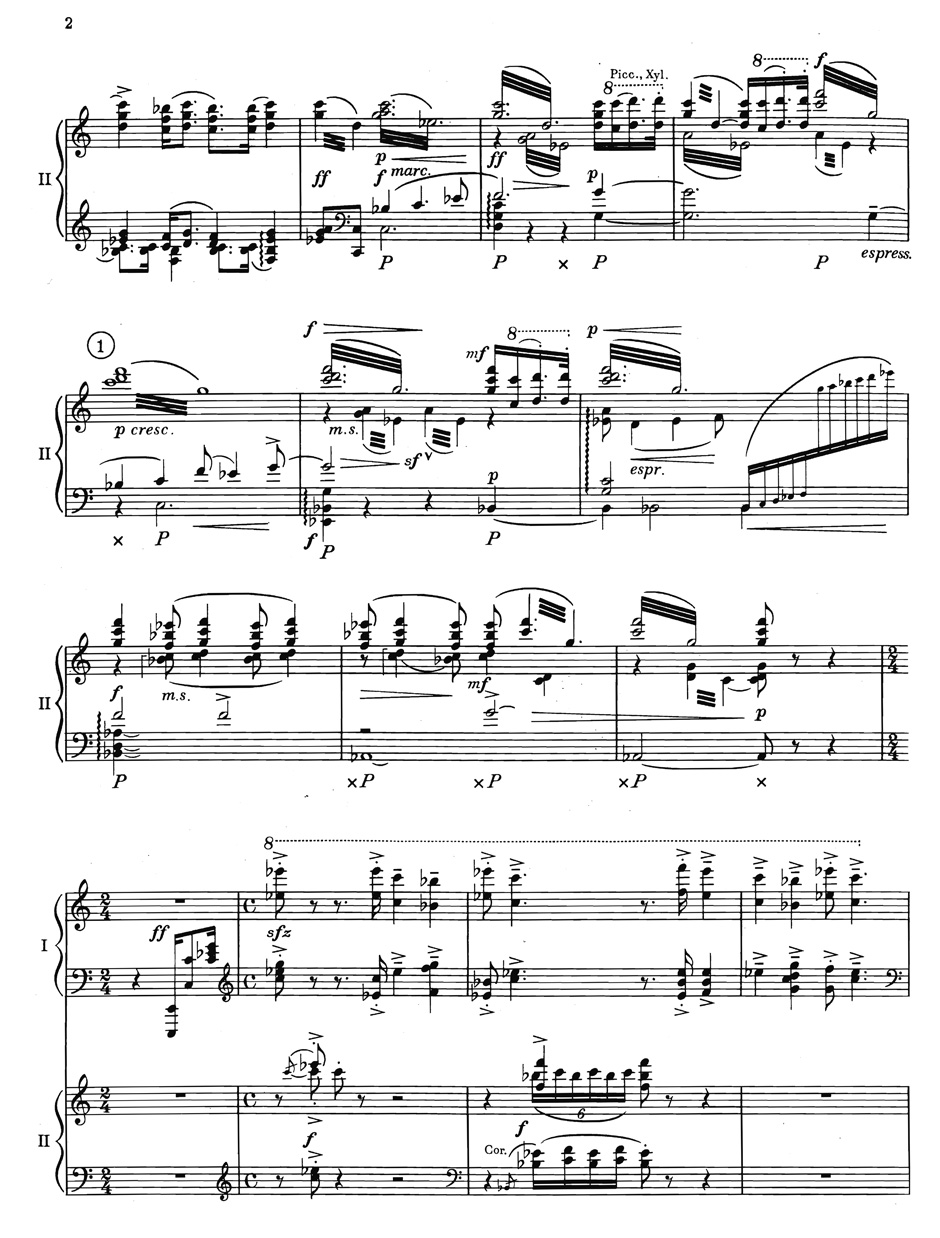 Incantation: Concerto N° 4 - MARTINU - Partition - Piano