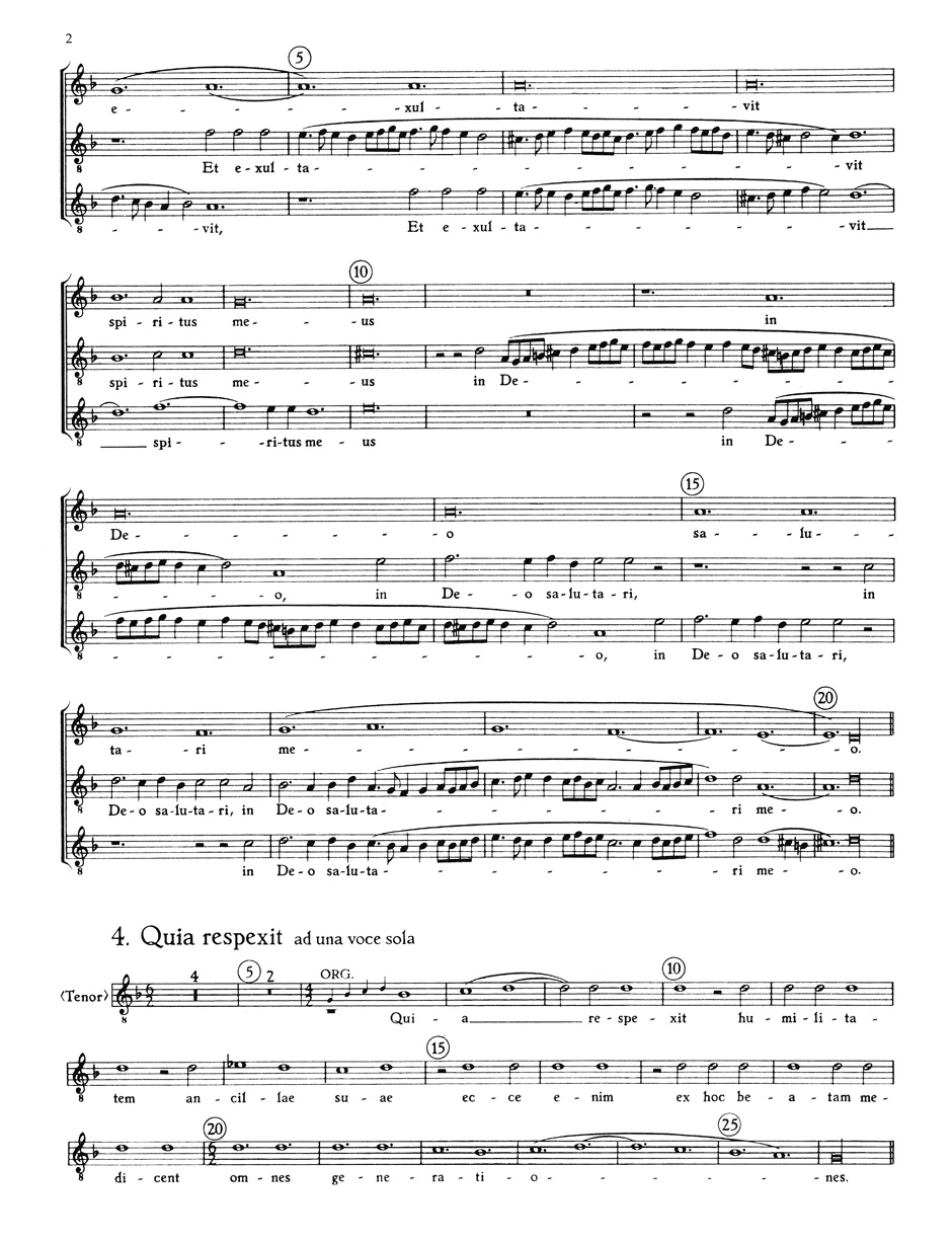Magnificat. Choeur seul - MONTEVERDI - Partition - Chœur
