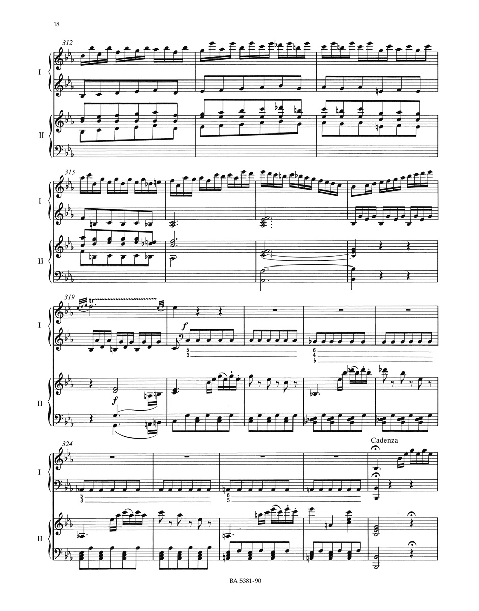 Concerto Pour Piano N°14 En Mi Bémol Majeur KV 449 - MOZART