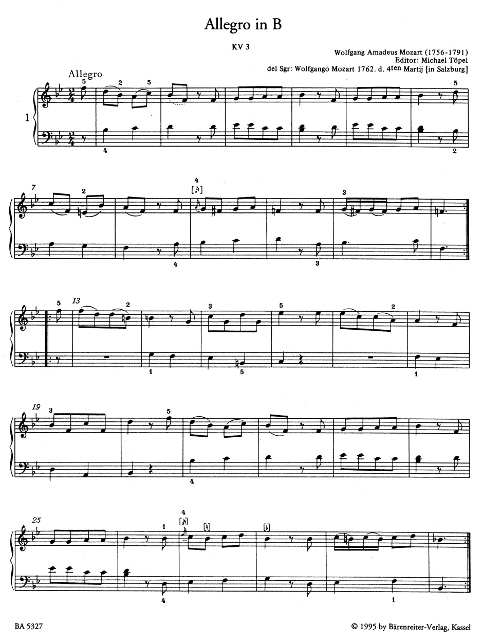 Easy Piano Pieces and Dances - MOZART - Partition - Piano