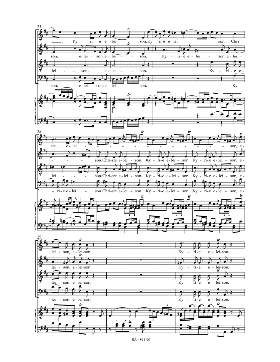 Litaniae Lauretanae B.M.V. KV 195 186d - MOZART - Partition - Chœur