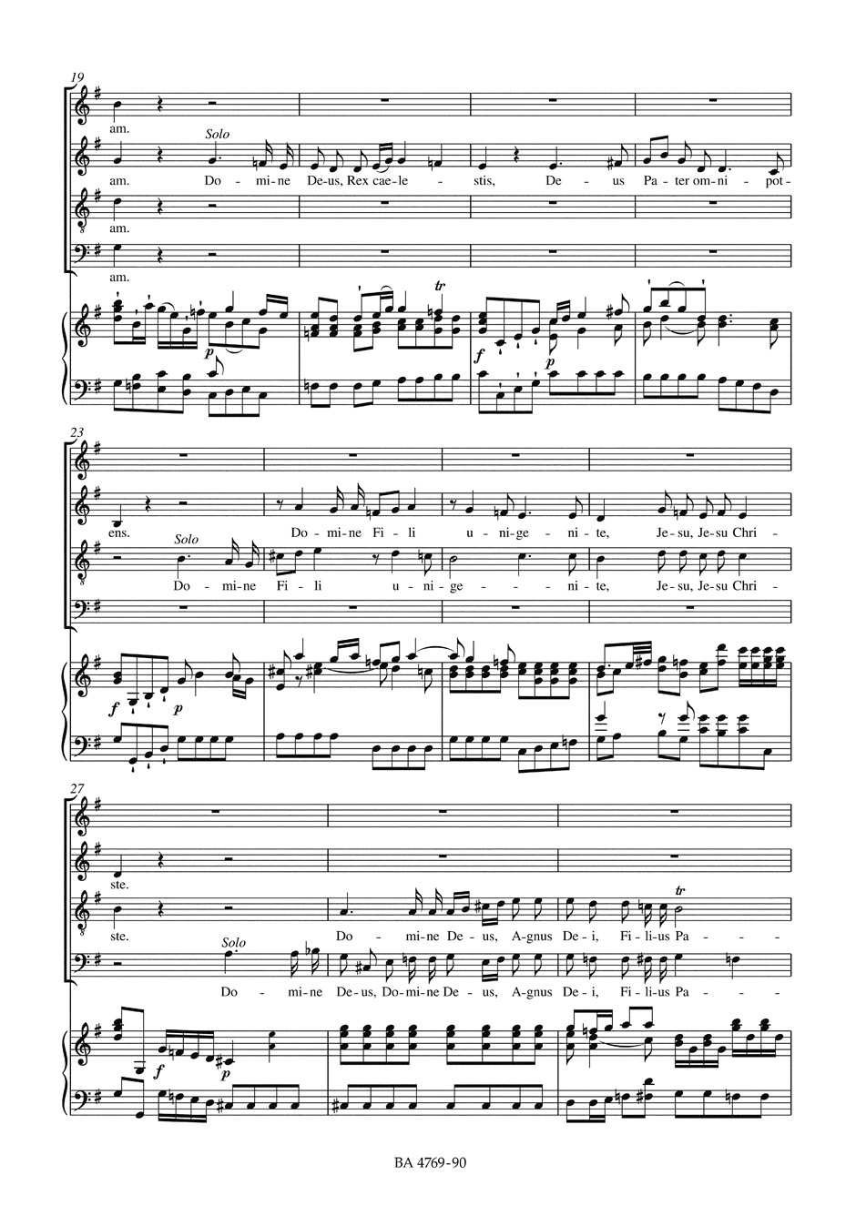 Missa Brevis KV 49 - MOZART - Partition - Chœur