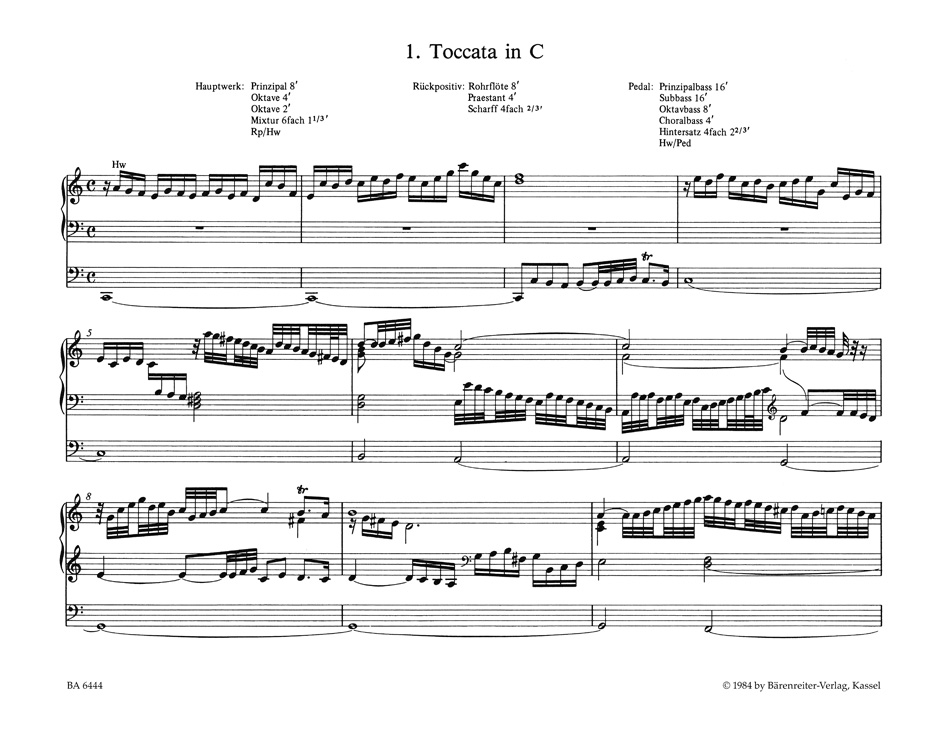 Oeuvre Pour Orgue Volume 9 - PACHELBEL - Partition - Orgue
