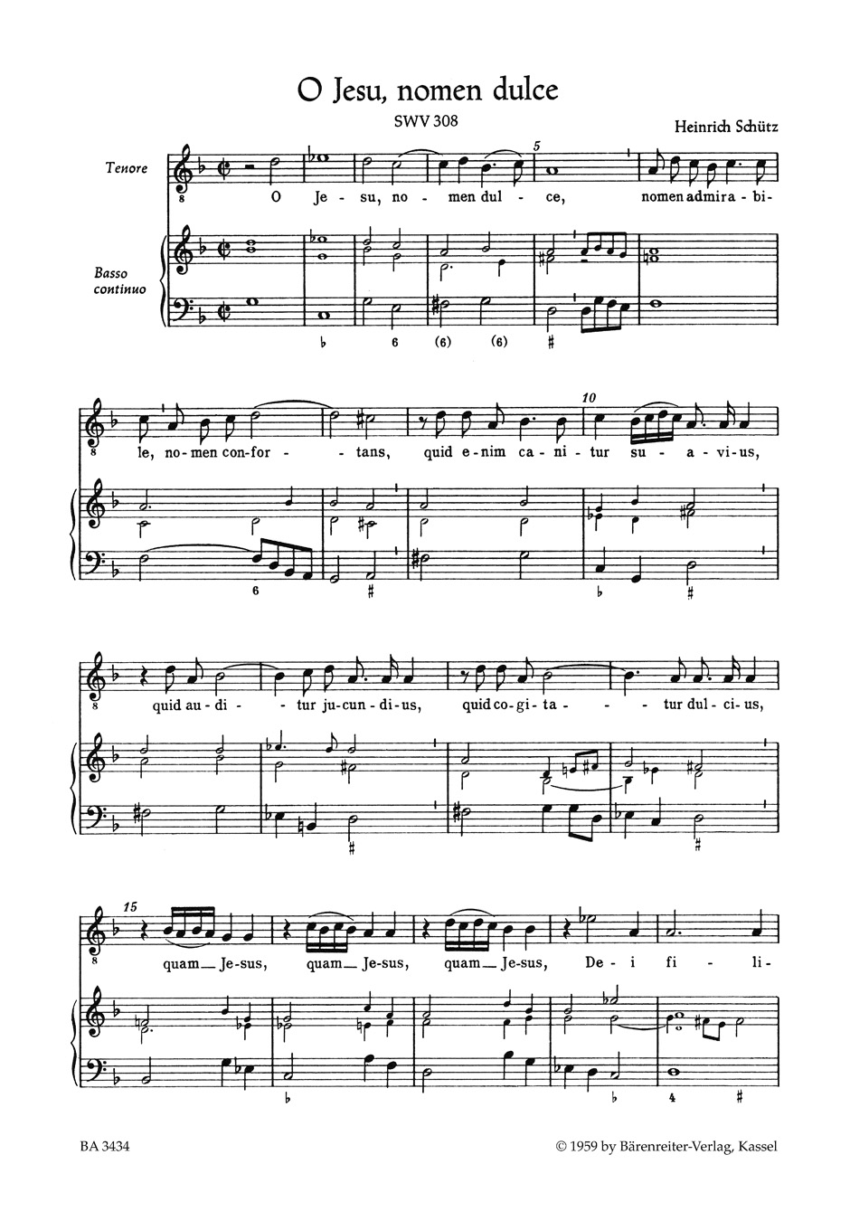 Kleine Geistliche Konzerte. Volume 14 - SCHUTZ - Partition - Mélodies